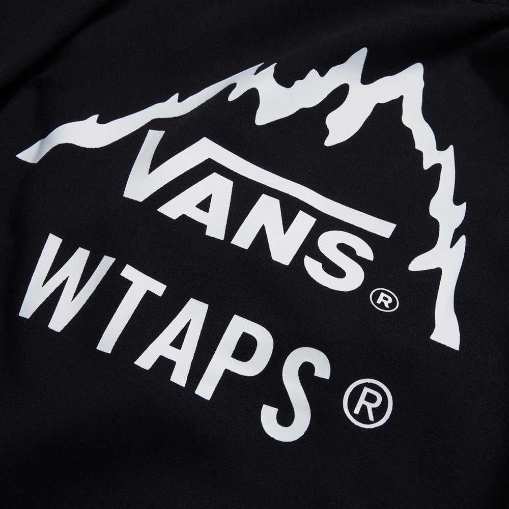 WTAPS X Vans Vault Black Hoodie